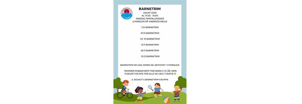 Barnetrim